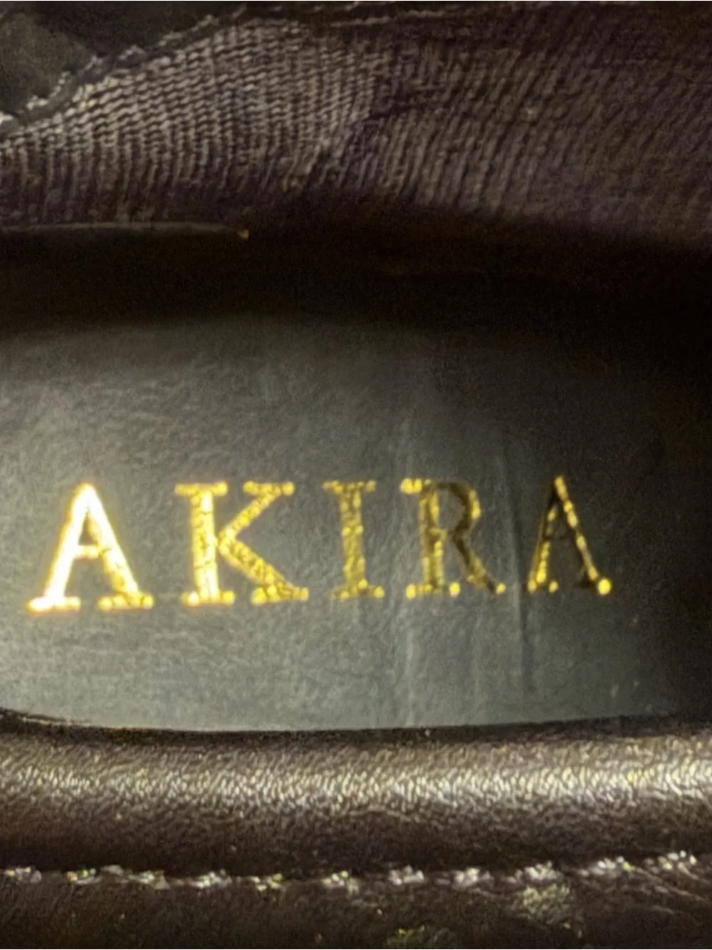 AKIRA Black Wedge Ankle Boots Size 9.5